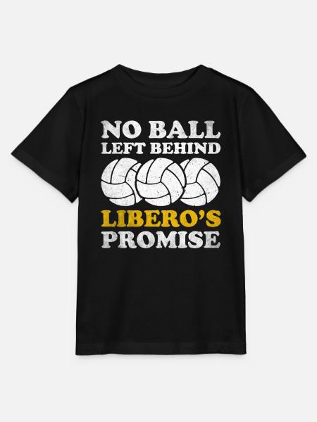 Volleyball Libero - Stanley/Stella Kinder T-Shirt MINI CREATOR - Schwarz