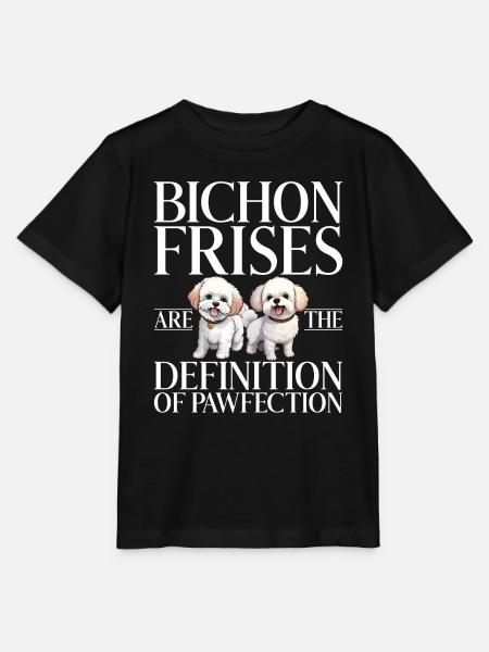 Bichon Frise Geschenken - Stanley/Stella Kinder-T-shirt MINI CREATOR  - zwart