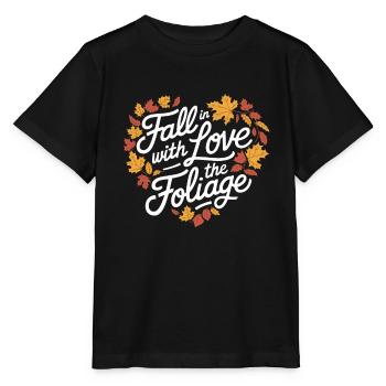 Autumnal blaze of colour for nature lovers and - Stanley/Stella MINI CREATOR Kids’ T-Shirt - black - Front - Mikhail (115cm)