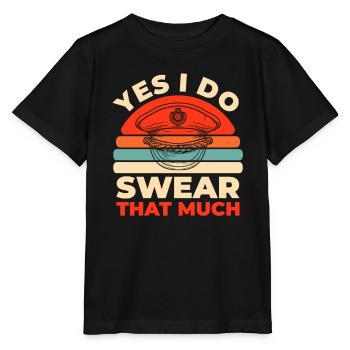 Sailing Sailor Sailboat Swear Like A Sailor - Stanley/Stella MINI CREATOR Kids’ T-Shirt - black - Front - Mikhail (115cm)