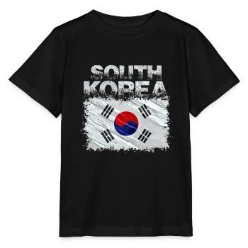 South Korea - Stanley/Stella MINI CREATOR Kids’ T-Shirt - black - Front - Mikhail (115cm)
