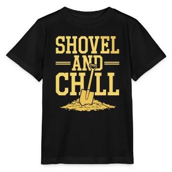 Gold Rush Adventure Gold Prospector Treasure Hunt - Stanley/Stella MINI CREATOR Kids’ T-Shirt - black - Front - Mikhail (115cm)
