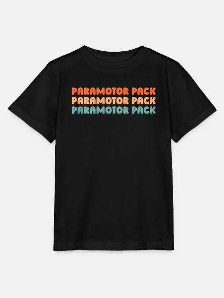 Paramotor Gleitschirmfliegen - Stanley/Stella Kinder T-Shirt MINI CREATOR - Schwarz