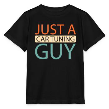 Schrauber Tuner Tuning Juste un tuleur de voiture - T-shirt bio MINI CREATOR Stanley/Stella Enfant - noir - Devant - Mikhail (115cm)