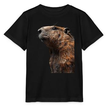 Marmot - Stanley/Stella MINI CREATOR Kids’ T-Shirt - black - Front - Mikhail (115cm)