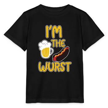 I'm The Wurst 2 - Stanley/Stella Kinder T-Shirt MINI CREATOR  - Schwarz - Vorne - Mikhail (115cm)