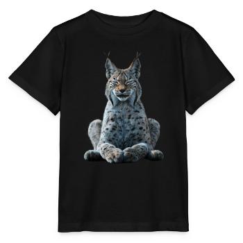 Lynx - Stanley/Stella MINI CREATOR Kids’ T-Shirt - black - Front - Mikhail (115cm)