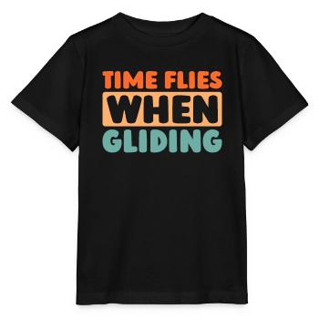 Paramotor Gleitschirmfliegen - Stanley/Stella Kinder T-Shirt MINI CREATOR  - Schwarz - Vorne - Mikhail (115cm)