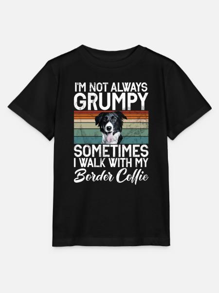 Border Collie Gifts - Stanley/Stella Kinder T-Shirt MINI CREATOR - Schwarz
