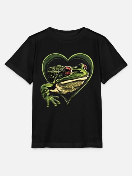 Frosch - Stanley/Stella Kinder T-Shirt MINI CREATOR  - Schwarz