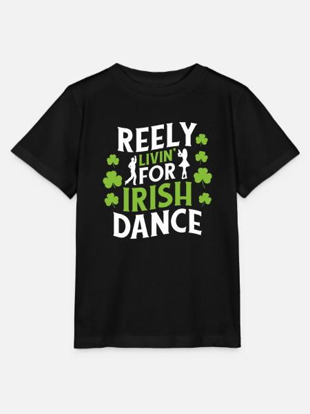 Irish Dance Irischer Tanz - Stanley/Stella Kinder T-Shirt MINI CREATOR  - Schwarz