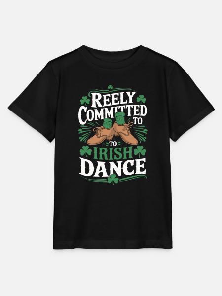 Irish Dance Irischer Tanz - Stanley/Stella Kinder T-Shirt MINI CREATOR - Schwarz