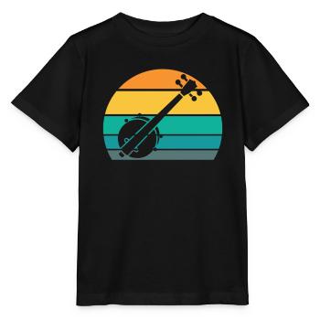Banjo - Stanley/Stella MINI CREATOR Kids’ T-Shirt - black - Front - Mikhail (115cm)