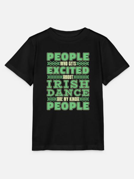 Irish Dance Irischer Tanz - Stanley/Stella Kinder T-Shirt MINI CREATOR  - Schwarz