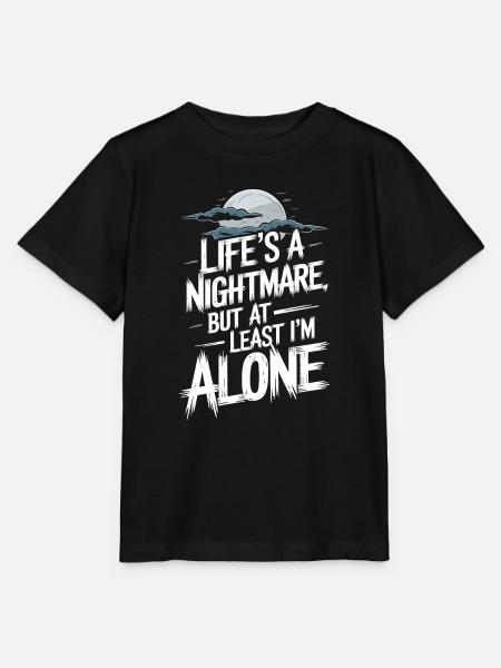 Introversion Alternative Style Emotional - Stanley/Stella Kinder T-Shirt MINI CREATOR - Schwarz