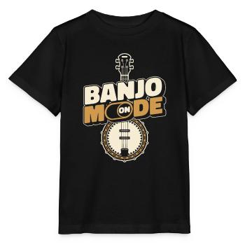 Banjo - T-shirt bio MINI CREATOR Stanley/Stella Enfant - noir - Devant - Mikhail (115cm)