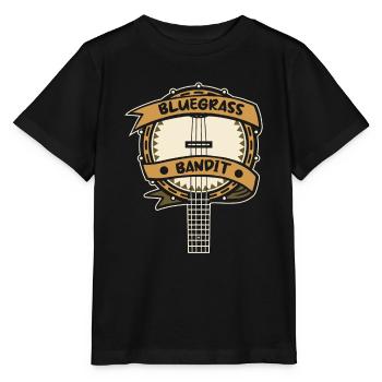 Banjo - T-shirt bio MINI CREATOR Stanley/Stella Enfant - noir - Devant - Mikhail (115cm)