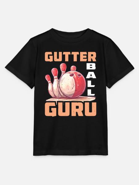 Gutter Ball Guru 2 - Stanley/Stella Kinder T-Shirt MINI CREATOR  - Schwarz