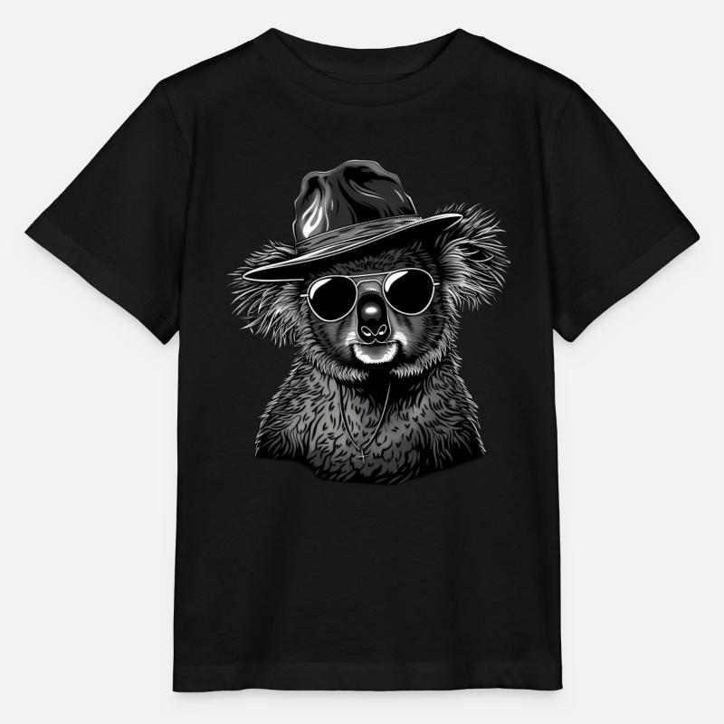 Koala - Stanley/Stella Kinder T-Shirt MINI CREATOR - Schwarz
