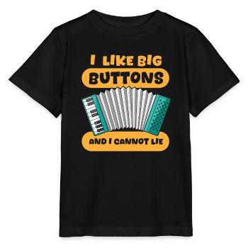Accordéon - T-shirt bio MINI CREATOR Stanley/Stella Enfant - noir - Devant - Mikhail (115cm)