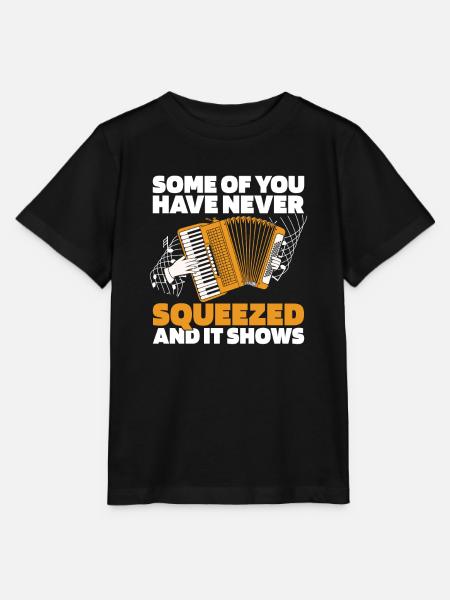 Akkordeon - Stanley/Stella Kinder T-Shirt MINI CREATOR  - Schwarz