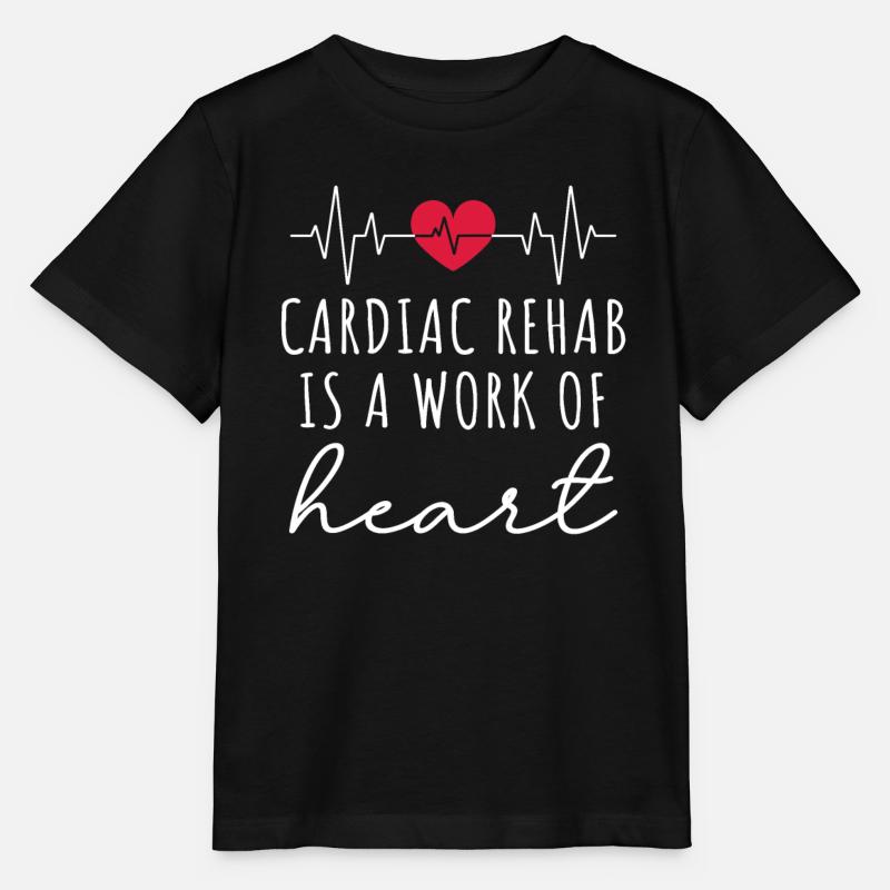 Kardiale Reha ist ein Herzensanliegen - Stanley/Stella Kinder T-Shirt MINI CREATOR  - Schwarz