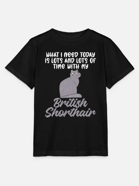 British Shorthair Gifts - Stanley/Stella Kinder T-Shirt MINI CREATOR - Schwarz
