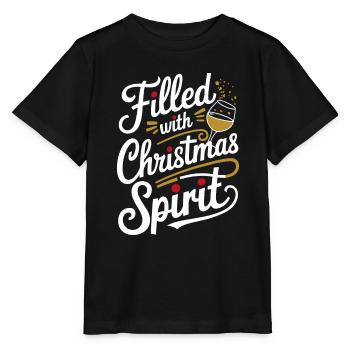 Rempli d’ de Noël - T-shirt bio MINI CREATOR Stanley/Stella Enfant - noir - Devant - Mikhail (115cm)