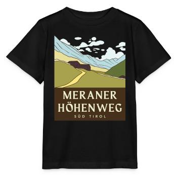 Merano High Trail – South Tyrol - Stanley/Stella MINI CREATOR Kids’ T-Shirt - black - Front - Mikhail (115cm)