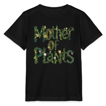 Mutter der Pflanzen Naturliebhaber - Stanley/Stella Kinder T-Shirt MINI CREATOR  - Schwarz - Vorne - Mikhail (115cm)