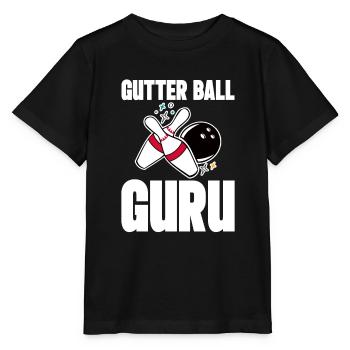 Gutter Ball Guru 4 - Stanley/Stella Kinder T-Shirt MINI CREATOR  - Schwarz - Vorne - Mikhail (115cm)