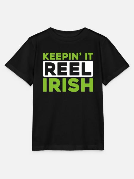 Irish Dance Irischer Tanz - Stanley/Stella Kinder T-Shirt MINI CREATOR - Schwarz