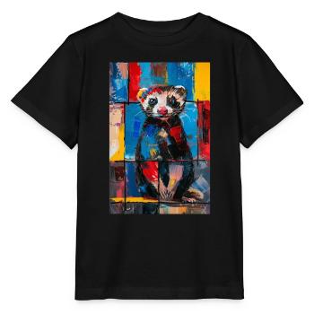 Furet - T-shirt bio MINI CREATOR Stanley/Stella Enfant - noir - Devant - Mikhail (115cm)