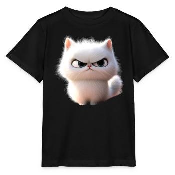 Perserkatze Perser Katze Persian Cat Süße Katzen - Stanley/Stella Kinder T-Shirt MINI CREATOR  - Schwarz - Vorne - Mikhail (115cm)