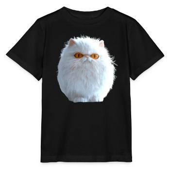 Perserkatze Perser Katze Persian Cat Süße Katzen - Stanley/Stella Kinder T-Shirt MINI CREATOR  - Schwarz - Vorne - Mikhail (115cm)