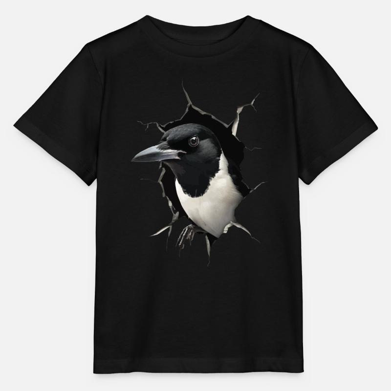 Elster - Stanley/Stella Kinder T-Shirt MINI CREATOR  - Schwarz