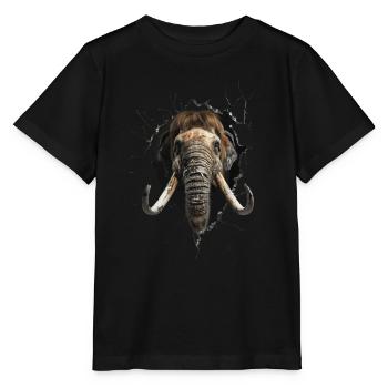 Mammoth - Stanley/Stella MINI CREATOR Kids’ T-Shirt - black - Front - Mikhail (115cm)