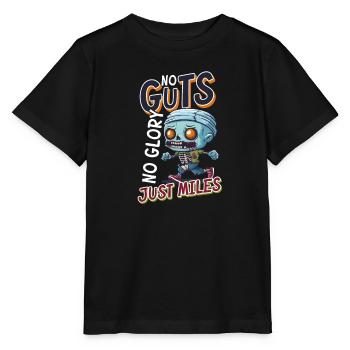 Halloween Runner No Guts, No Glory, Just Miles - Stanley/Stella MINI CREATOR Kids’ T-Shirt - black - Front - Mikhail (115cm)