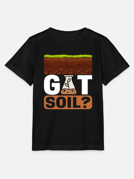 Bodenwissenschaftler Soil Science - Stanley/Stella Kinder T-Shirt MINI CREATOR  - Schwarz