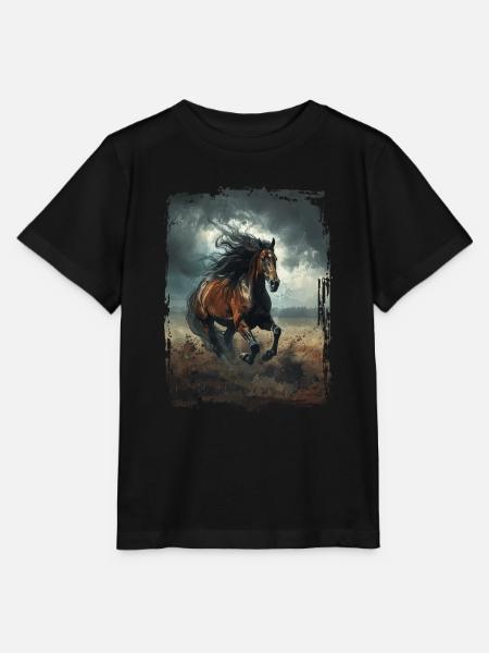 Vollblut - Stanley/Stella Kinder T-Shirt MINI CREATOR - Schwarz