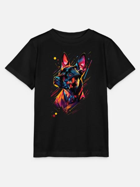 Hund - Stanley/Stella Kinder T-Shirt MINI CREATOR  - Schwarz