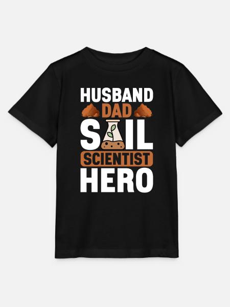 Bodenwissenschaftler Soil Science - Stanley/Stella Kinder T-Shirt MINI CREATOR  - Schwarz