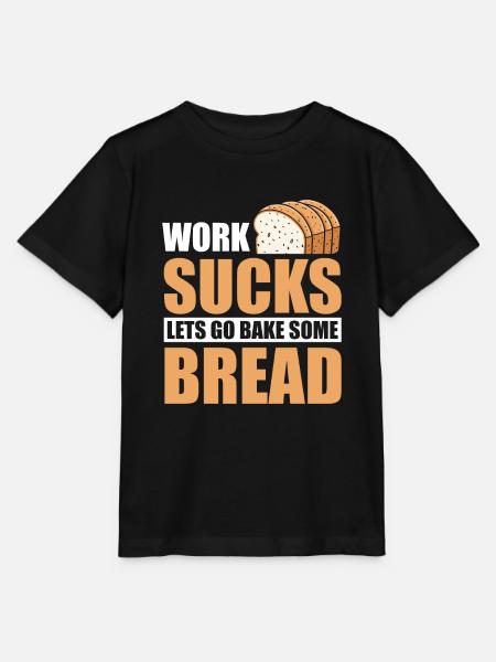 Brotbacken - Stanley/Stella Kinder T-Shirt MINI CREATOR - Schwarz