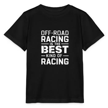 Offroad-Rennen sind die beste Art von Rennen - Stanley/Stella Kinder T-Shirt MINI CREATOR  - Schwarz - Vorne - Mikhail (115cm)