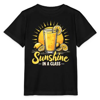 Refreshing Lemonade Vibes: Perfect for Lemonade - Stanley/Stella MINI CREATOR Kids’ T-Shirt - black - Front - Mikhail (115cm)