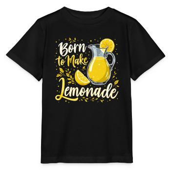 Refreshing Lemonade Vibes: Perfect for Lemonade - Stanley/Stella MINI CREATOR Kids’ T-Shirt - black - Front - Mikhail (115cm)