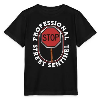 Gardes-frontières - T-shirt bio MINI CREATOR Stanley/Stella Enfant - noir - Devant - Mikhail (115cm)