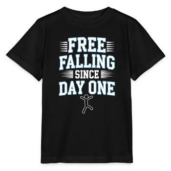 Plongée de falaise Sports d’aventure Thrill Seeker - T-shirt bio MINI CREATOR Stanley/Stella Enfant - noir - Devant - Mikhail (115cm)