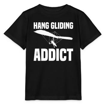 Deltaplane Parapente Deltaplane - T-shirt bio MINI CREATOR Stanley/Stella Enfant - noir - Devant - Mikhail (115cm)
