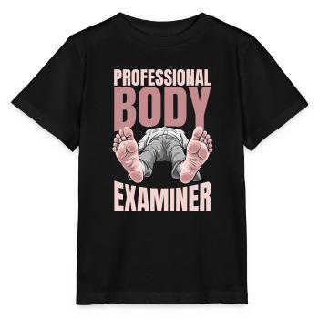 Coroner - Stanley/Stella MINI CREATOR Kids’ T-Shirt - black - Front - Mikhail (115cm)